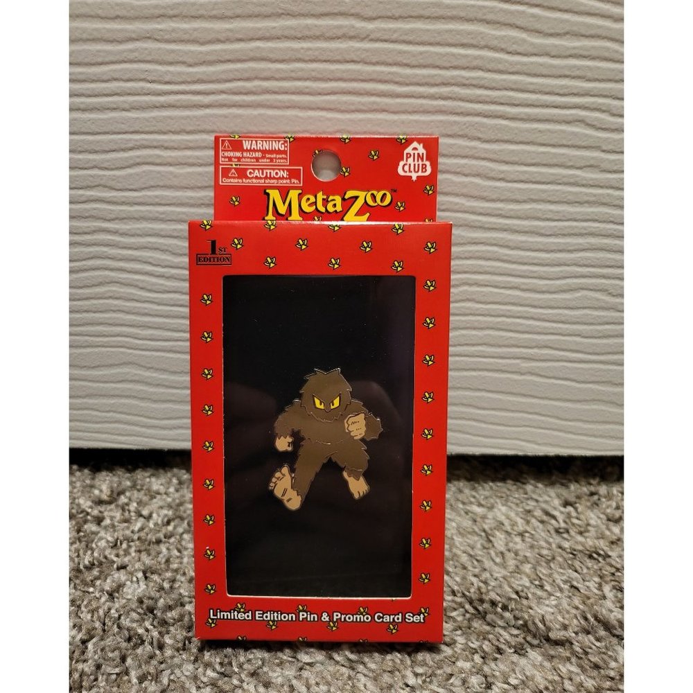Metazoo - Bigfoot - Cryptid Nation - Pin Club Pin (1st Ed.) / NEW